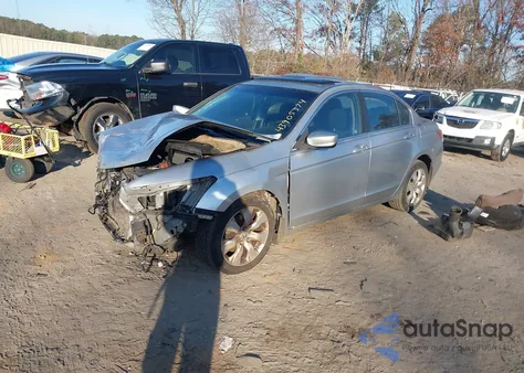 2008 Honda Accord 2.4 Ex из США, поврежденный, VIN JHMCP26728C001071